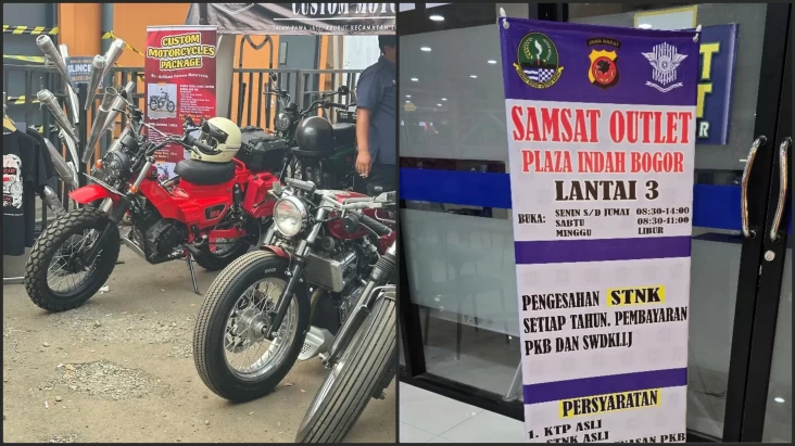Biaya Ganti Warna Motor di tempat pada STNK kemudian BPKP 2025