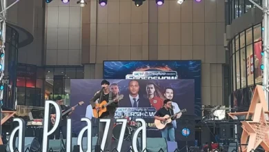 Danar Widianto Hangatkan Nobar Indonesia vs Bahrain, Jadi Teman Ngabuburit dalam di La Piazza