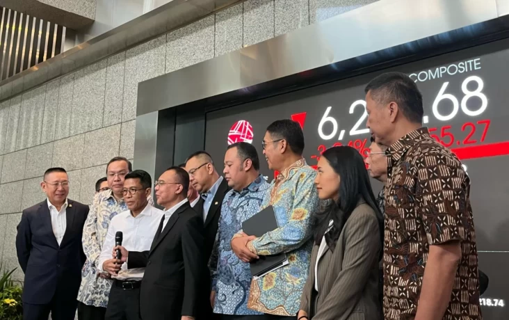 Dasco dan juga Anggota DPR Datangi BEI usai IHSG Anjlok Parah, Ada Apa?