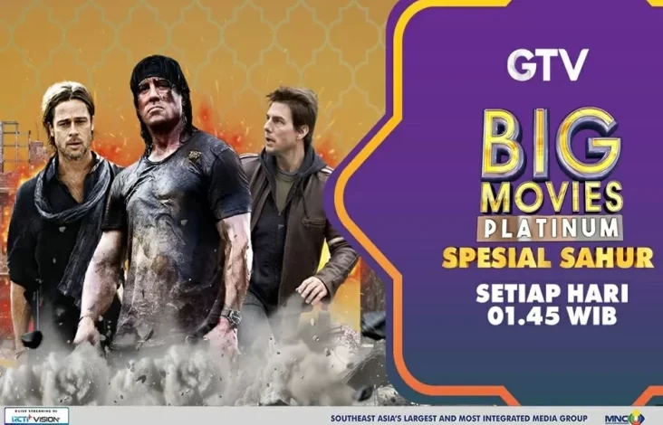 Its Family Time! Ada Deretan Film yang tersebut digunakan Bikin Mata Segar Saat Sahur pada pada Big Movies Platinum Spesial Sahur GTV!