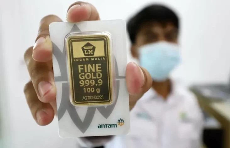 Menguatkan Harga Emas Antam Terhenti, Satu Gram Dibanderol Rp1.706.000