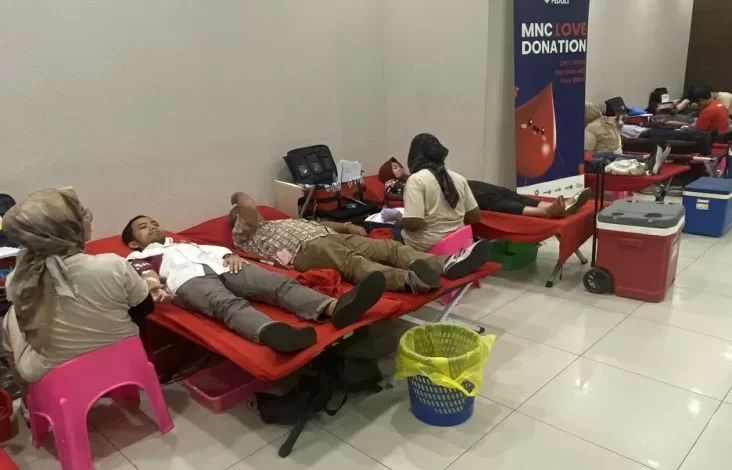Banyak Karyawan MNC Group Donor Darah untuk Bantu Pasien yang mana mana Membutuhkan