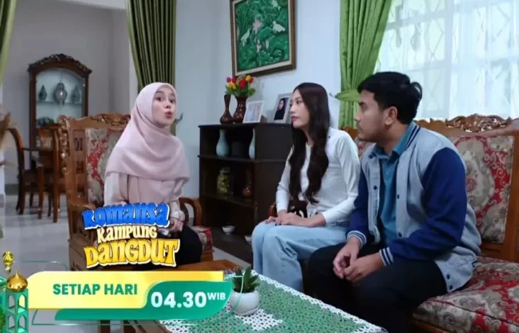 Sinopsis Sinetron Romansa Kampung Dangdut Eps 14: Heboh Sosok Misterius pada Desa Cinada