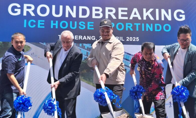 Menpora “ground breaking” arena Ice Ring Airdome pertama pada ASEAN