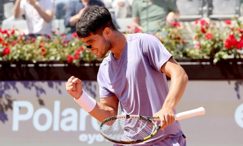Alcaraz melaju ke perempat final ATP Masters ke di Roma