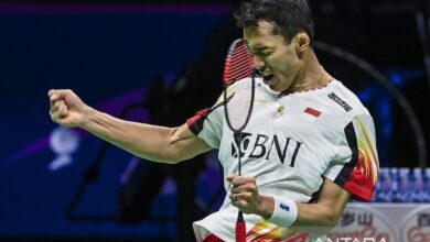 Deretan momen terbaik Jonatan Christie sama-sama Pelatnas PBSI