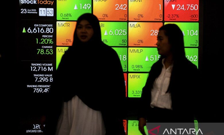 IHSG ditutup menguat pada berada pada pelemahan bursa kawasan Asia