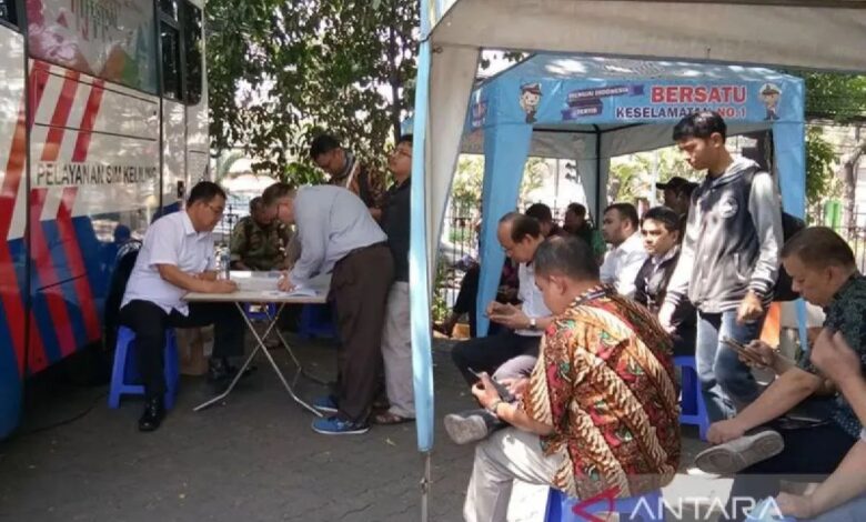 Jumat, SIM Keliling tersedia ke lima tempat Ibukota Nusantara