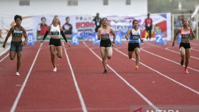 Tim atletik Negara Indonesia raih dua perak juga satu perunggu di dalam Filipina